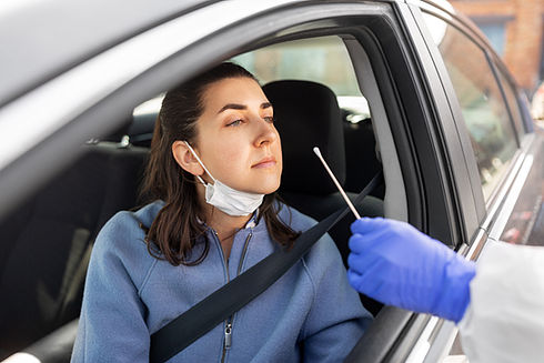 Woman Getting Tested
